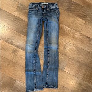 BKE Women's Boot Cut Jeans in Blue